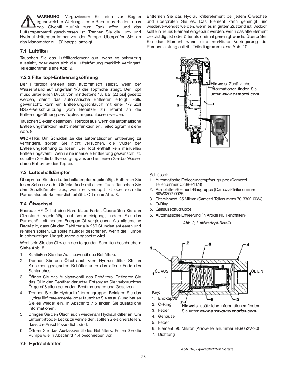 Enerpac ATP-Series User Manual | Page 23 / 106