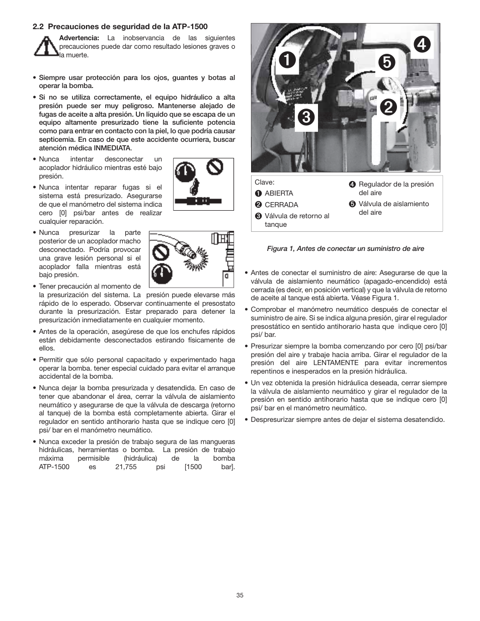 Enerpac ATP-Series User Manual | Page 35 / 106