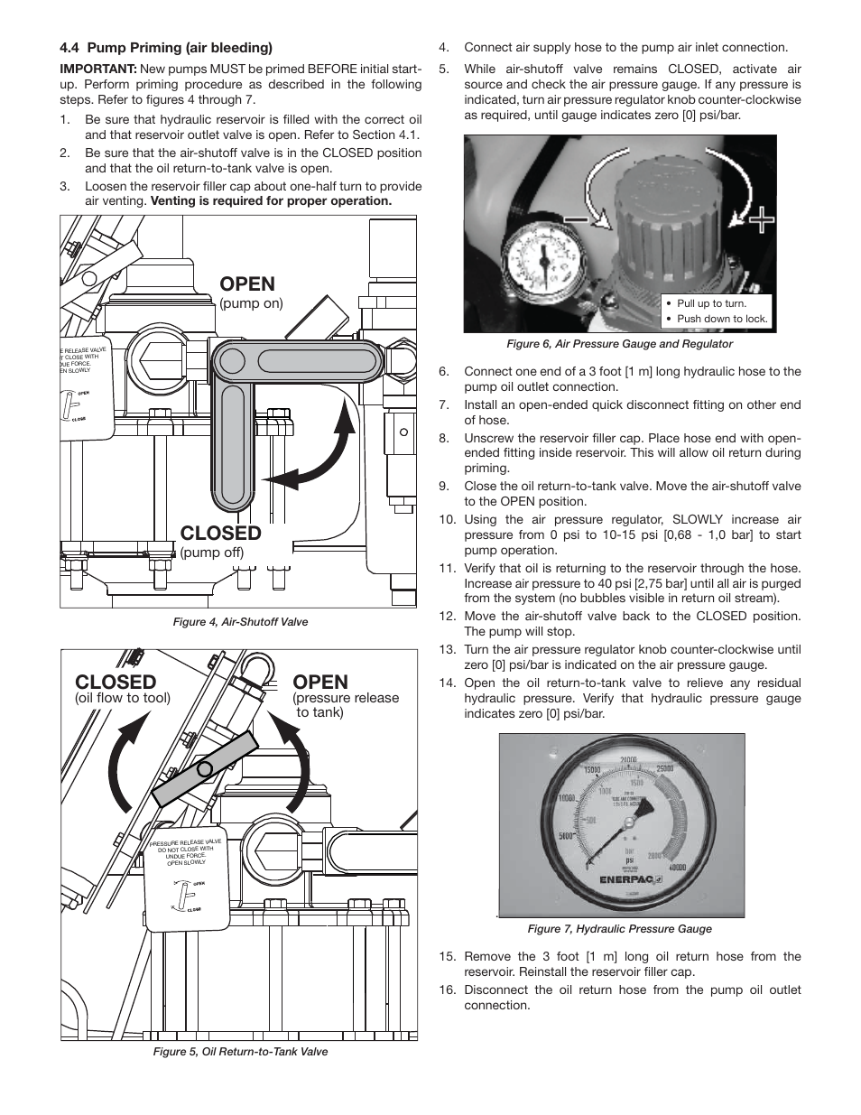 Open, Closed | Enerpac ATP-Series User Manual | Page 5 / 106