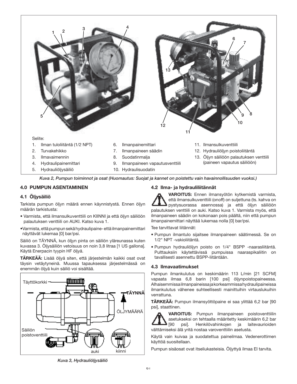 Enerpac ATP-Series User Manual | Page 61 / 106