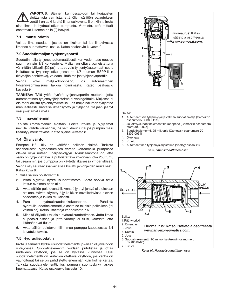 Enerpac ATP-Series User Manual | Page 64 / 106