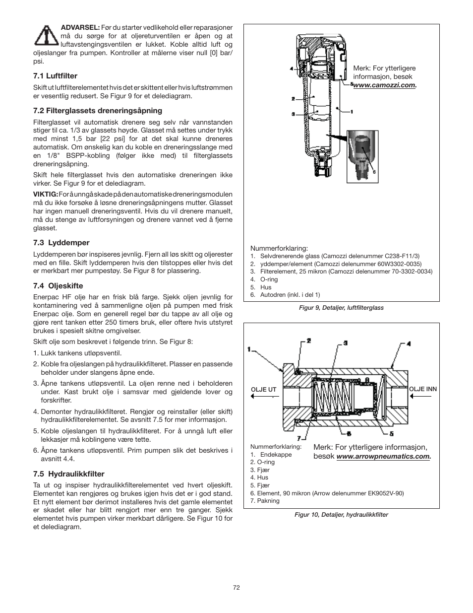 Enerpac ATP-Series User Manual | Page 72 / 106