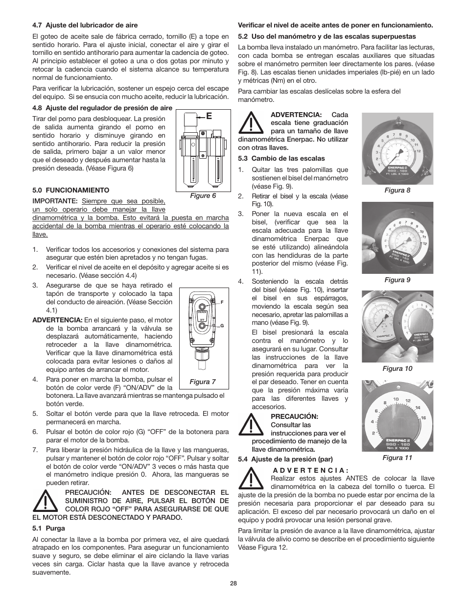 Enerpac ZA4T-Series User Manual | Page 28 / 76