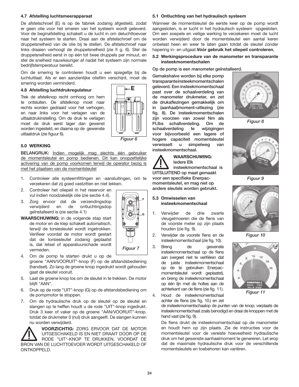 Enerpac ZA4T-Series User Manual | Page 34 / 76