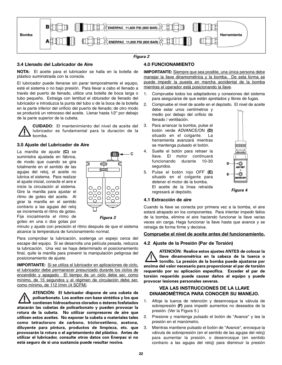 Enerpac PTA-Series User Manual | Page 22 / 40