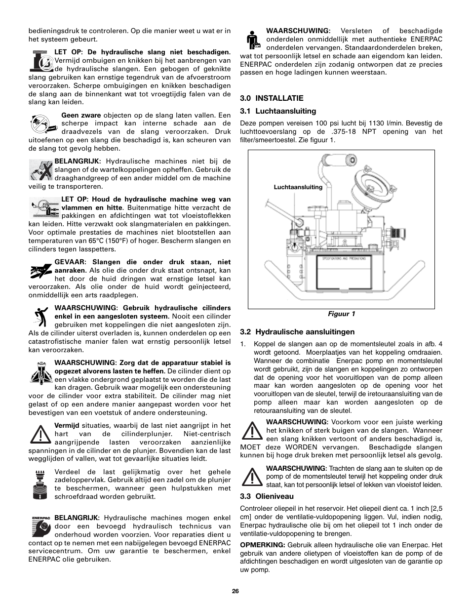 Enerpac PTA-Series User Manual | Page 26 / 40