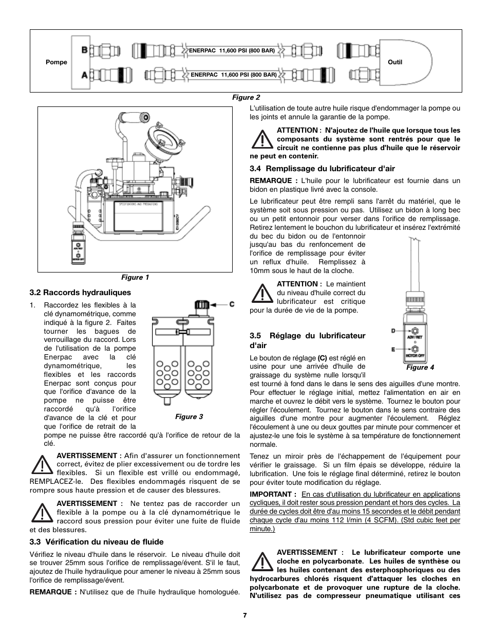 Enerpac PTA-Series User Manual | Page 7 / 40