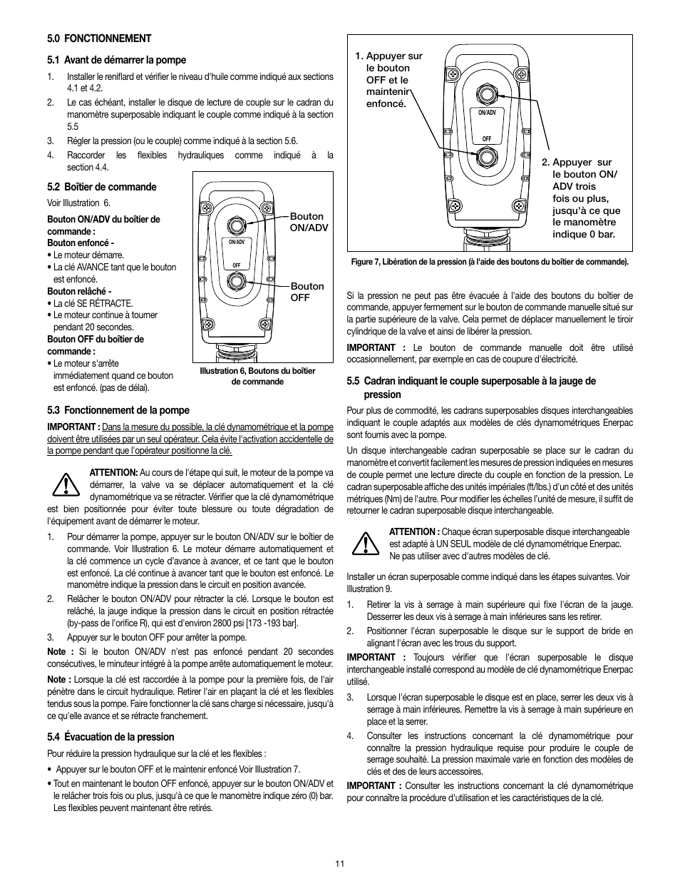 Enerpac TQ-700E User Manual | Page 11 / 88