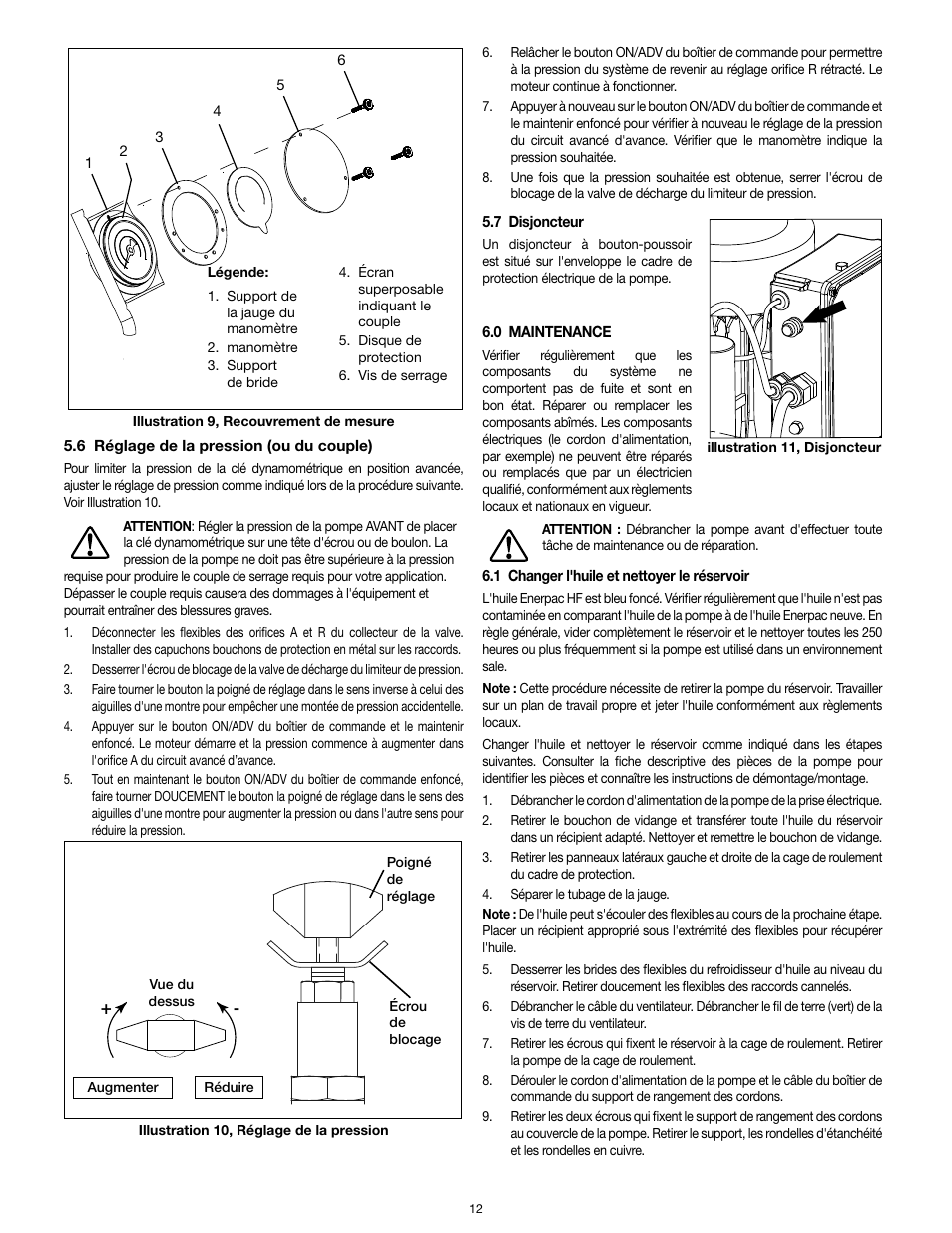 Enerpac TQ-700E User Manual | Page 12 / 88