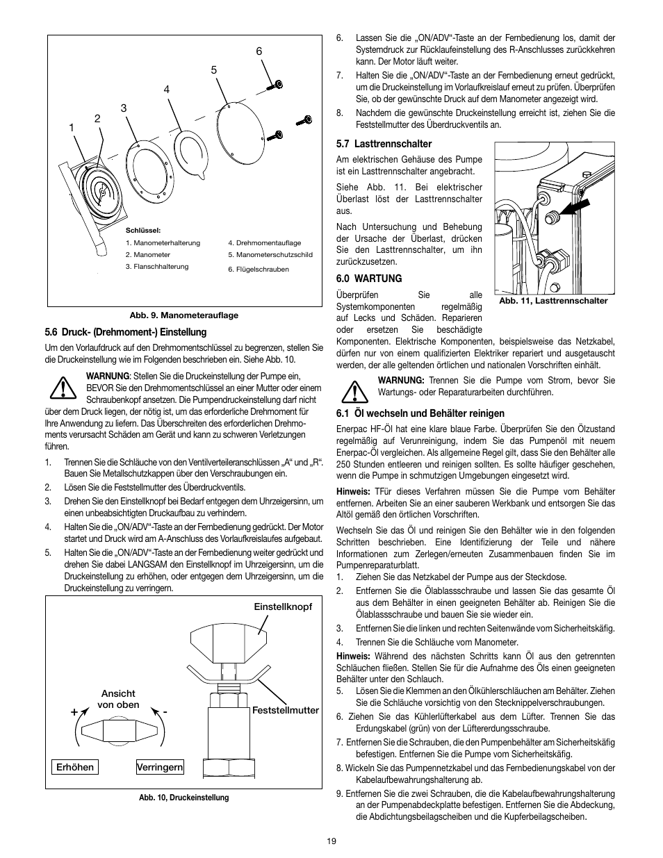 Enerpac TQ-700E User Manual | Page 19 / 88