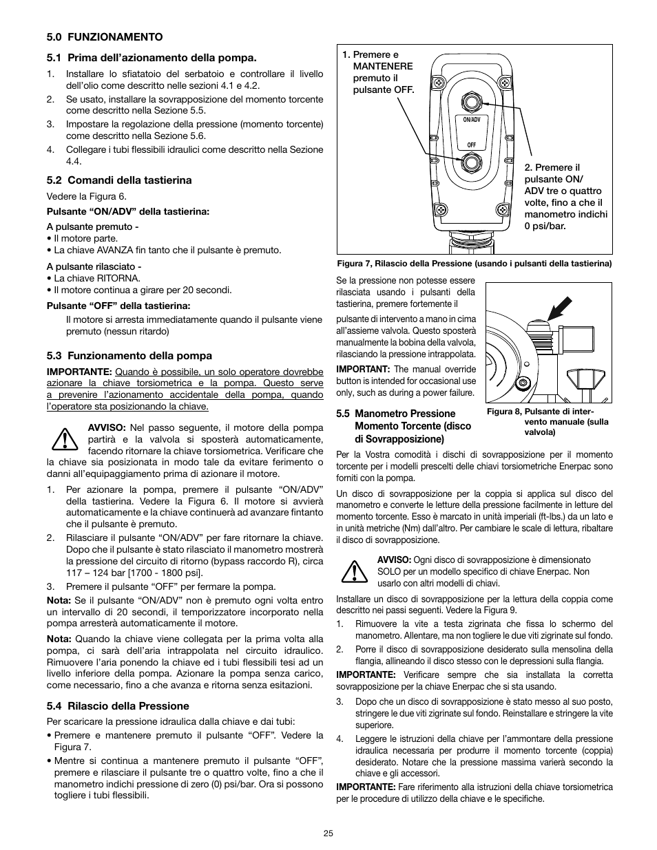 Enerpac TQ-700E User Manual | Page 25 / 88