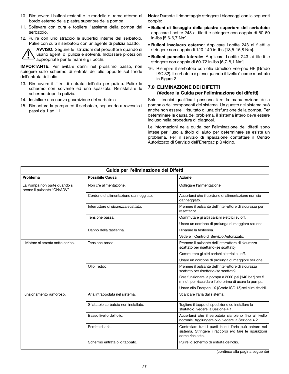 Enerpac TQ-700E User Manual | Page 27 / 88