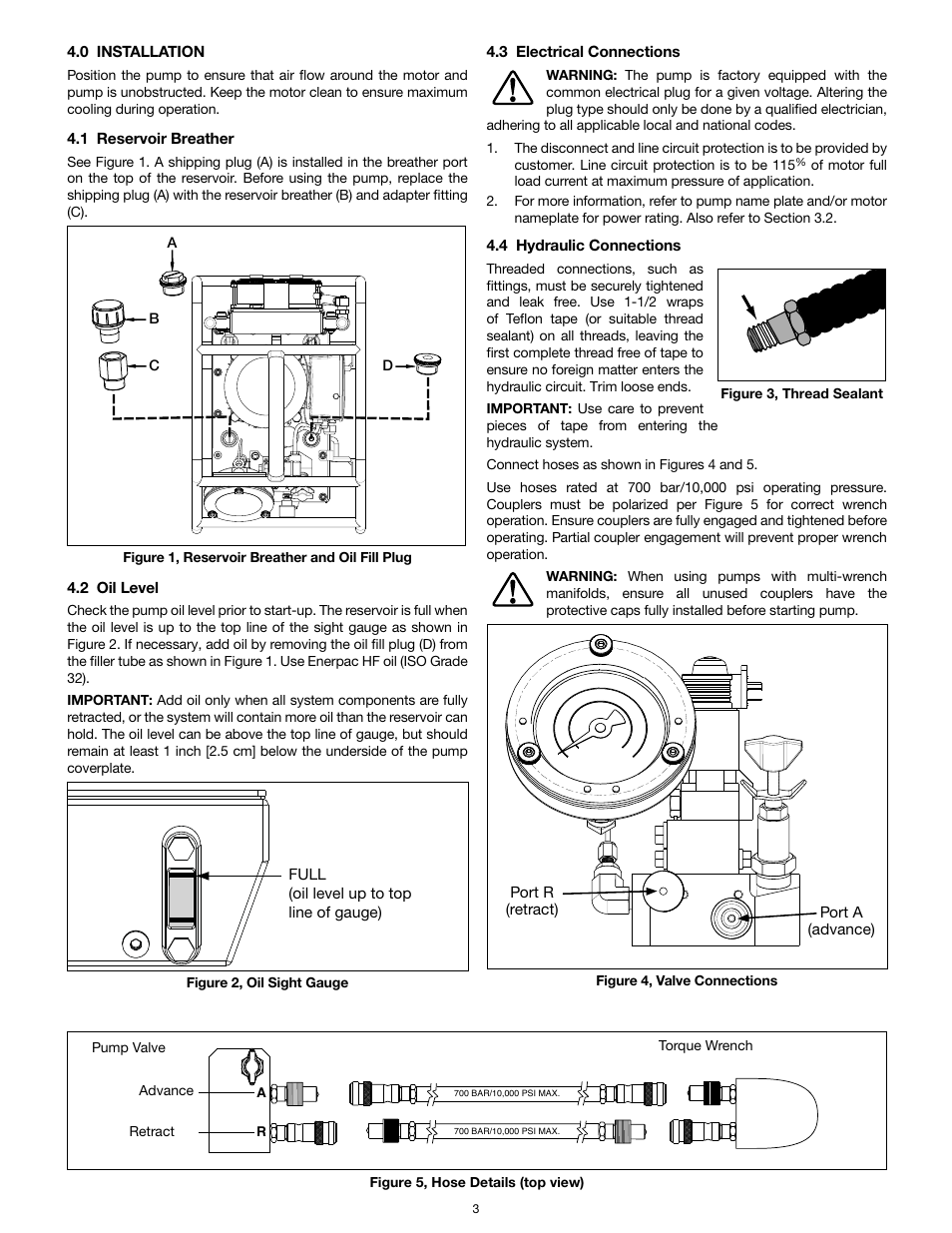 Enerpac TQ-700E User Manual | Page 3 / 88