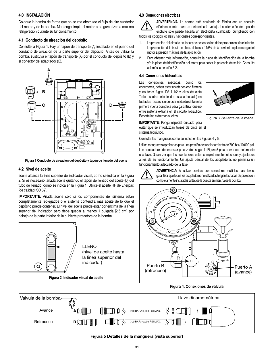 Enerpac TQ-700E User Manual | Page 31 / 88