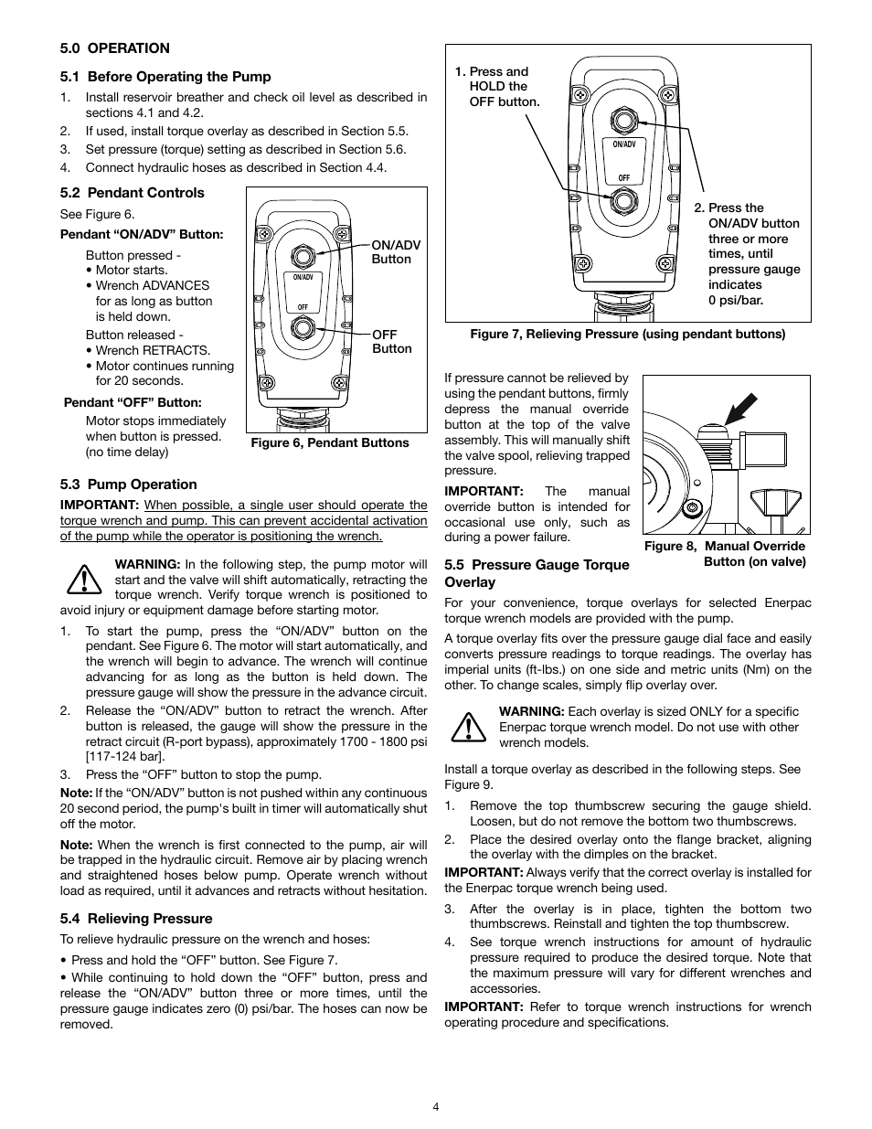 Enerpac TQ-700E User Manual | Page 4 / 88