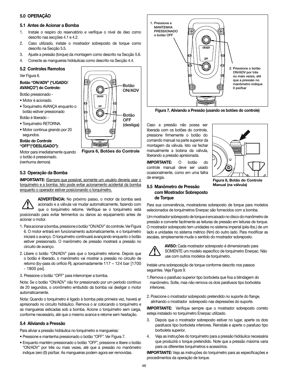 Enerpac TQ-700E User Manual | Page 46 / 88