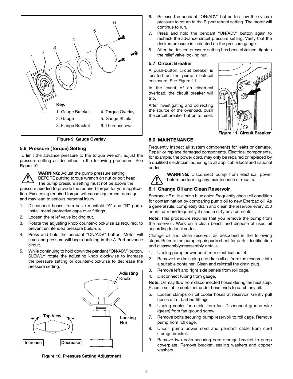 Enerpac TQ-700E User Manual | Page 5 / 88