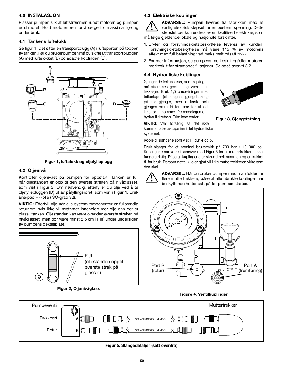 Enerpac TQ-700E User Manual | Page 59 / 88