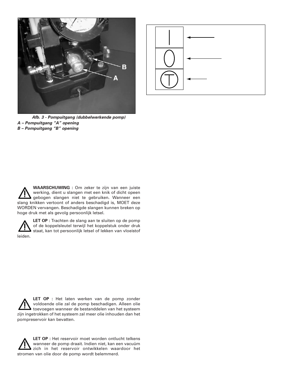 Vooruitlopen | Enerpac PME-Series User Manual | Page 33 / 36