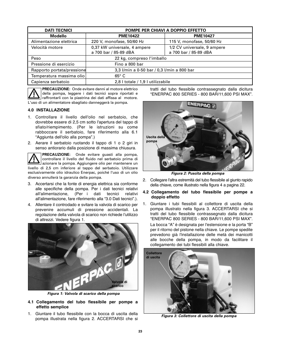 Enerpac PMU-Series User Manual | Page 23 / 48