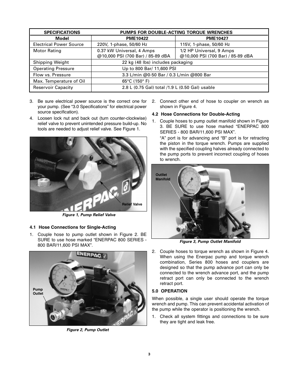 Enerpac PMU-Series User Manual | Page 3 / 48