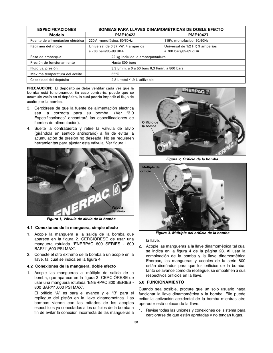 Enerpac PMU-Series User Manual | Page 30 / 48