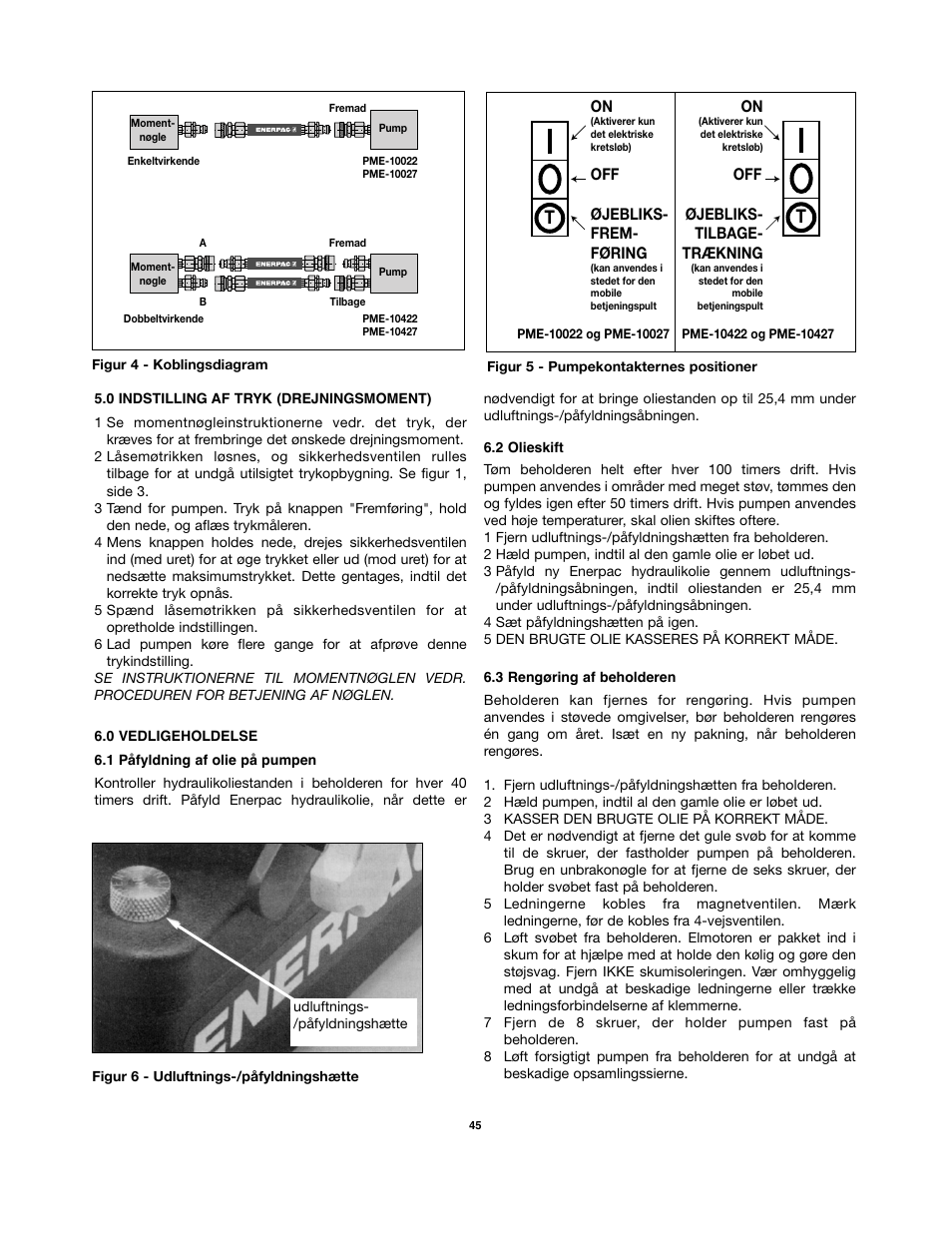 Enerpac PMU-Series User Manual | Page 45 / 48