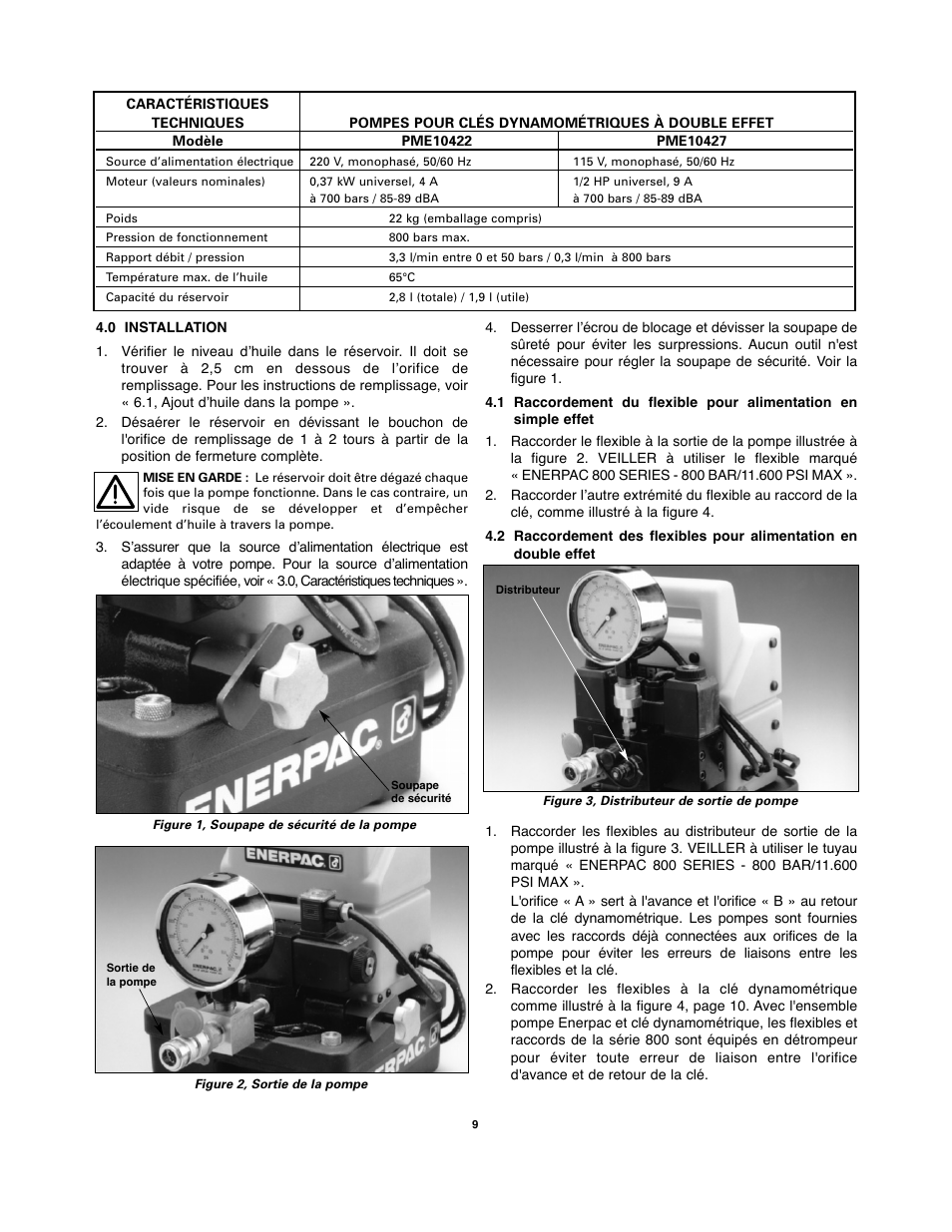 Enerpac PMU-Series User Manual | Page 9 / 48