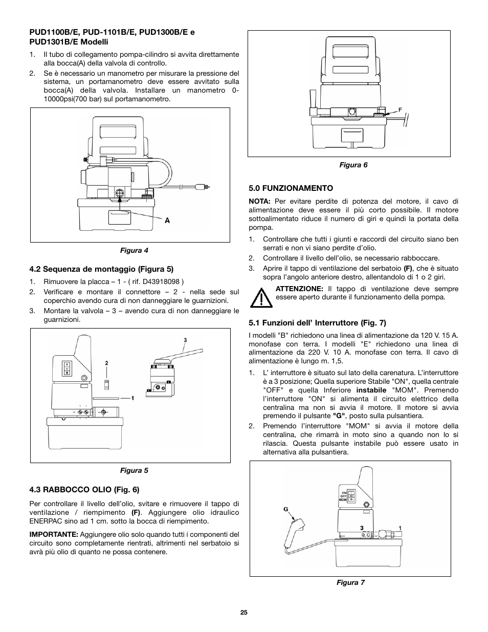 Enerpac PU-Series User Manual | Page 25 / 56