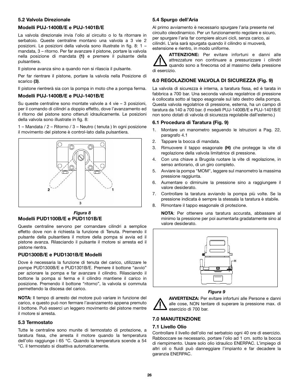 Enerpac PU-Series User Manual | Page 26 / 56