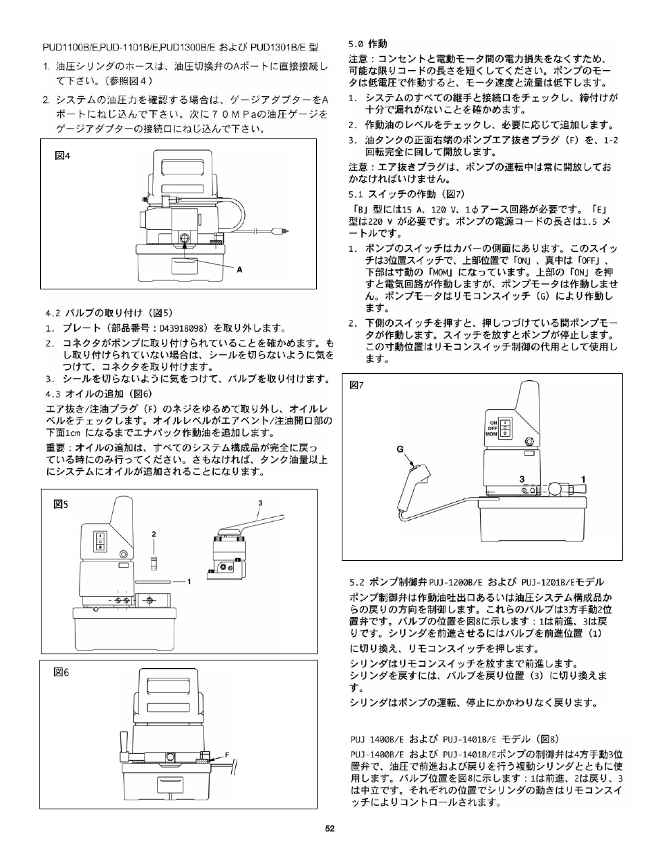 Enerpac PU-Series User Manual | Page 52 / 56