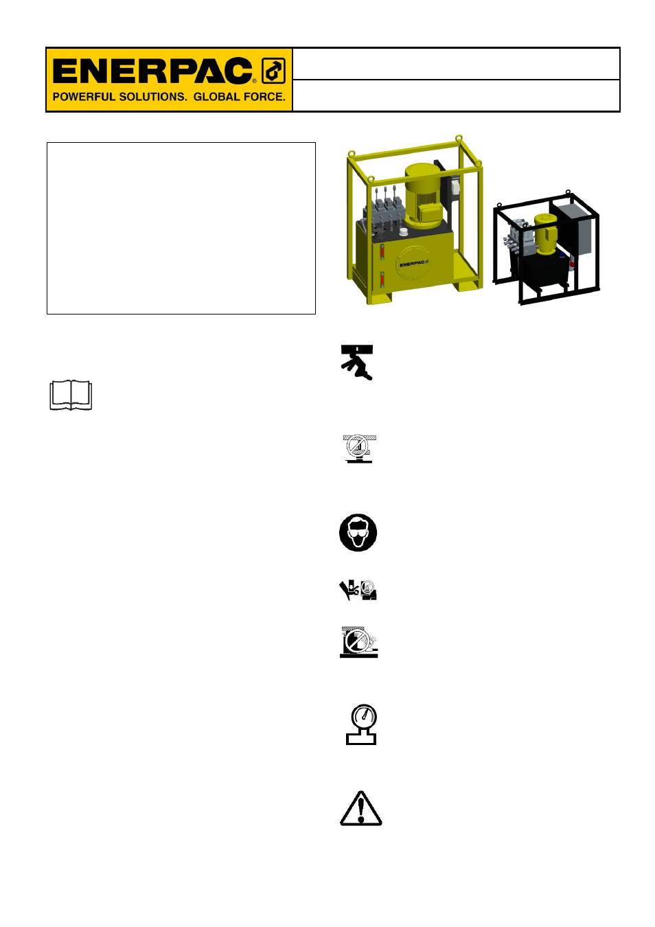 Enerpac SFP-Series User Manual | 6 pages