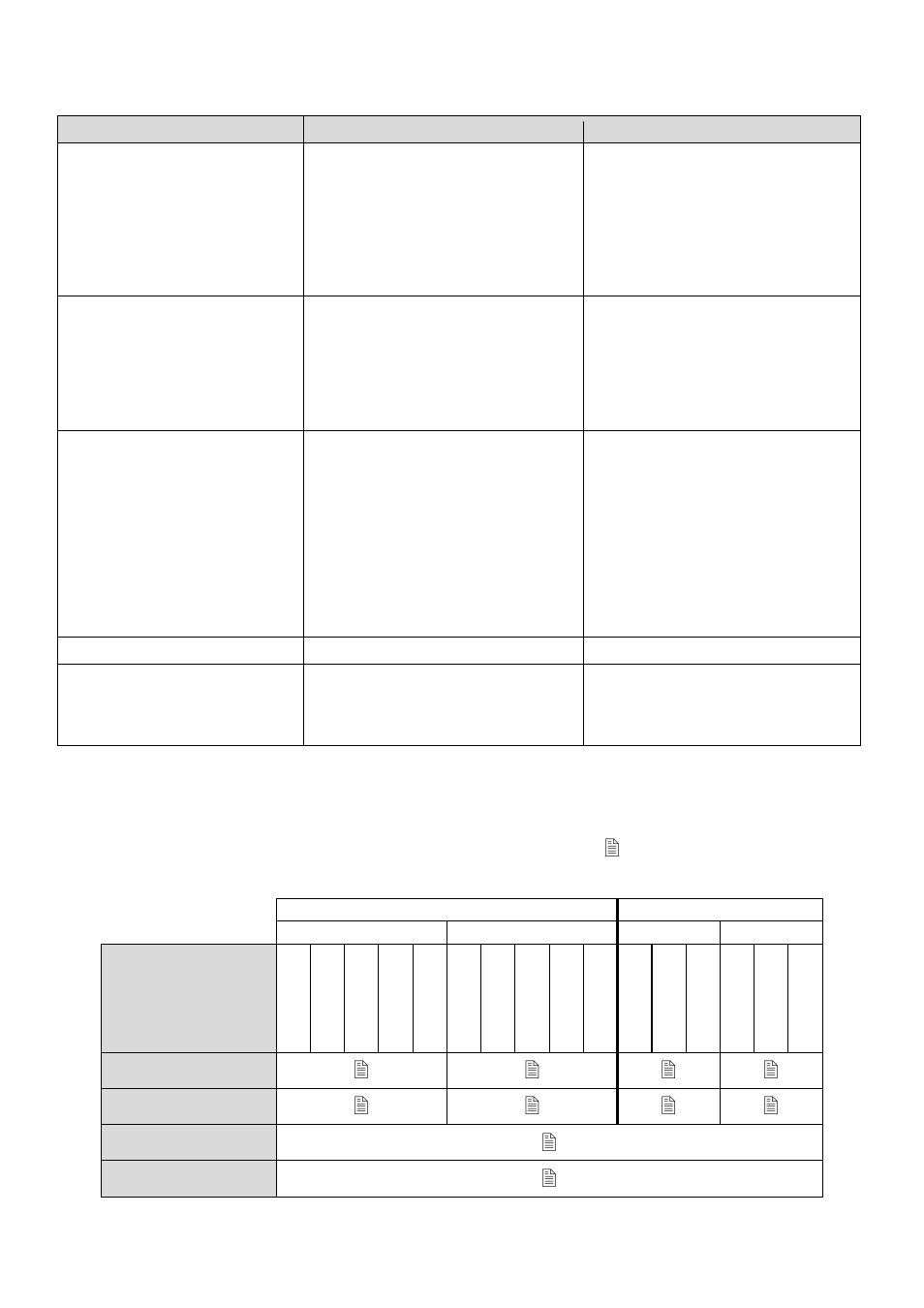 1 troubleshooting chart, 0 attached documentation table | Enerpac SFP-Series User Manual | Page 6 / 6