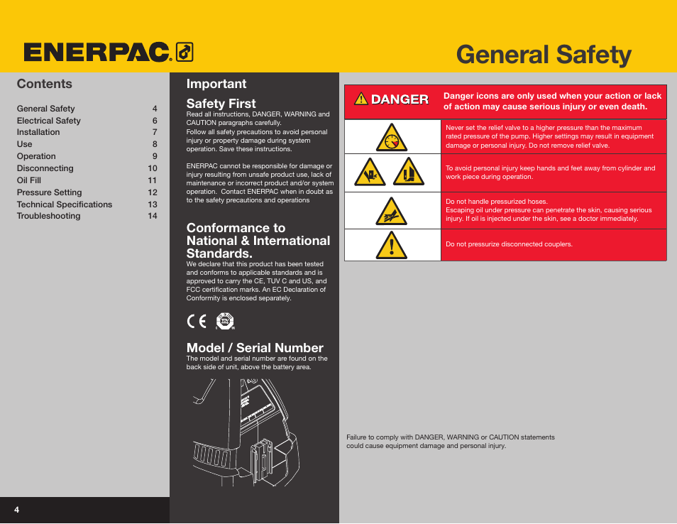 Enerpac XC-Series User Manual | Page 2 / 14