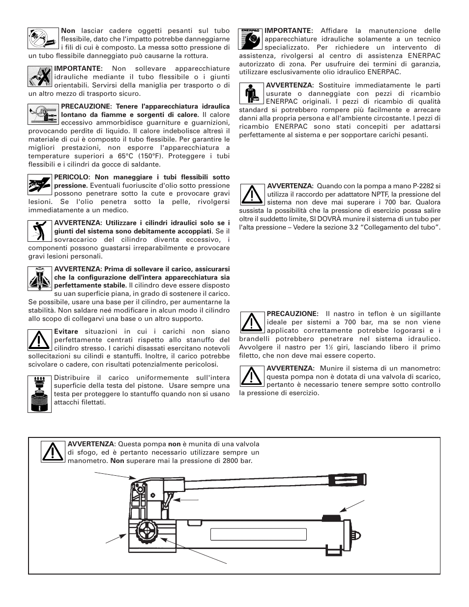 Enerpac P-2282 User Manual | Page 11 / 20