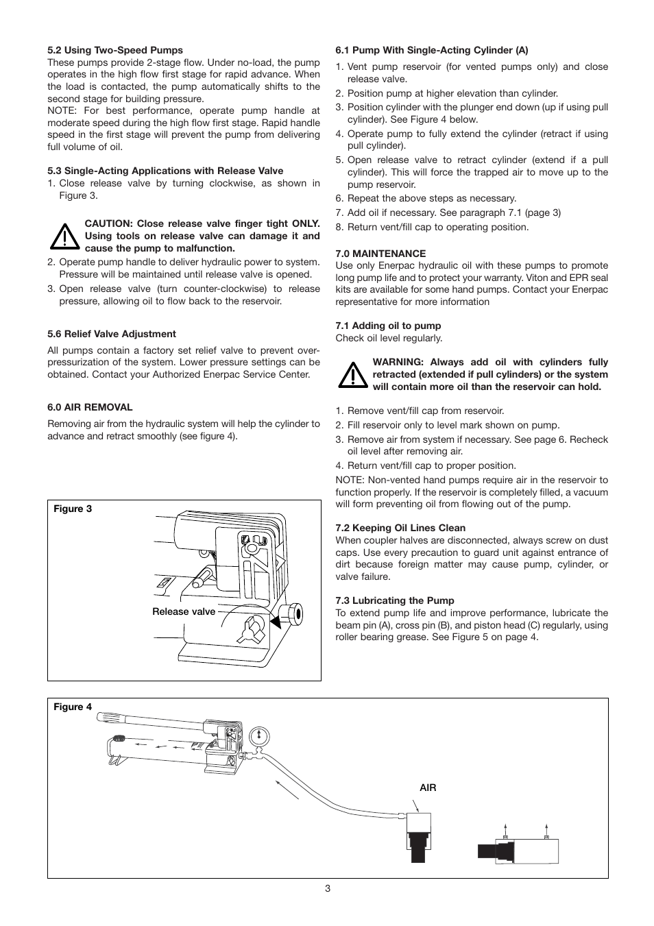 Enerpac P-392FP User Manual | Page 3 / 14