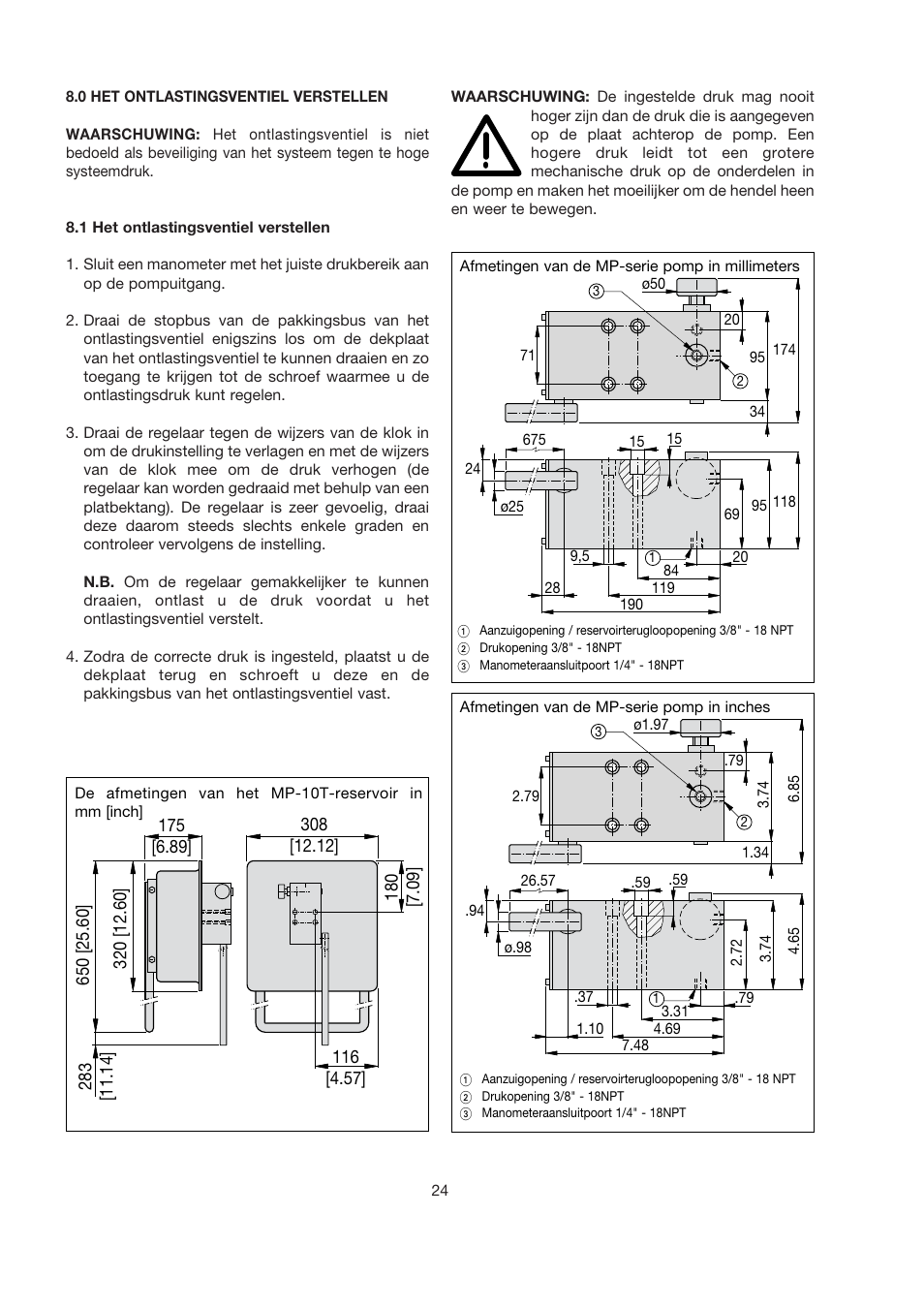 Enerpac MP-Series User Manual | Page 24 / 30