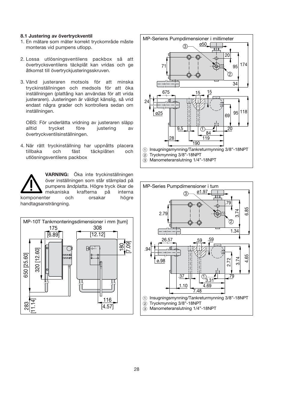 Enerpac MP-Series User Manual | Page 28 / 30