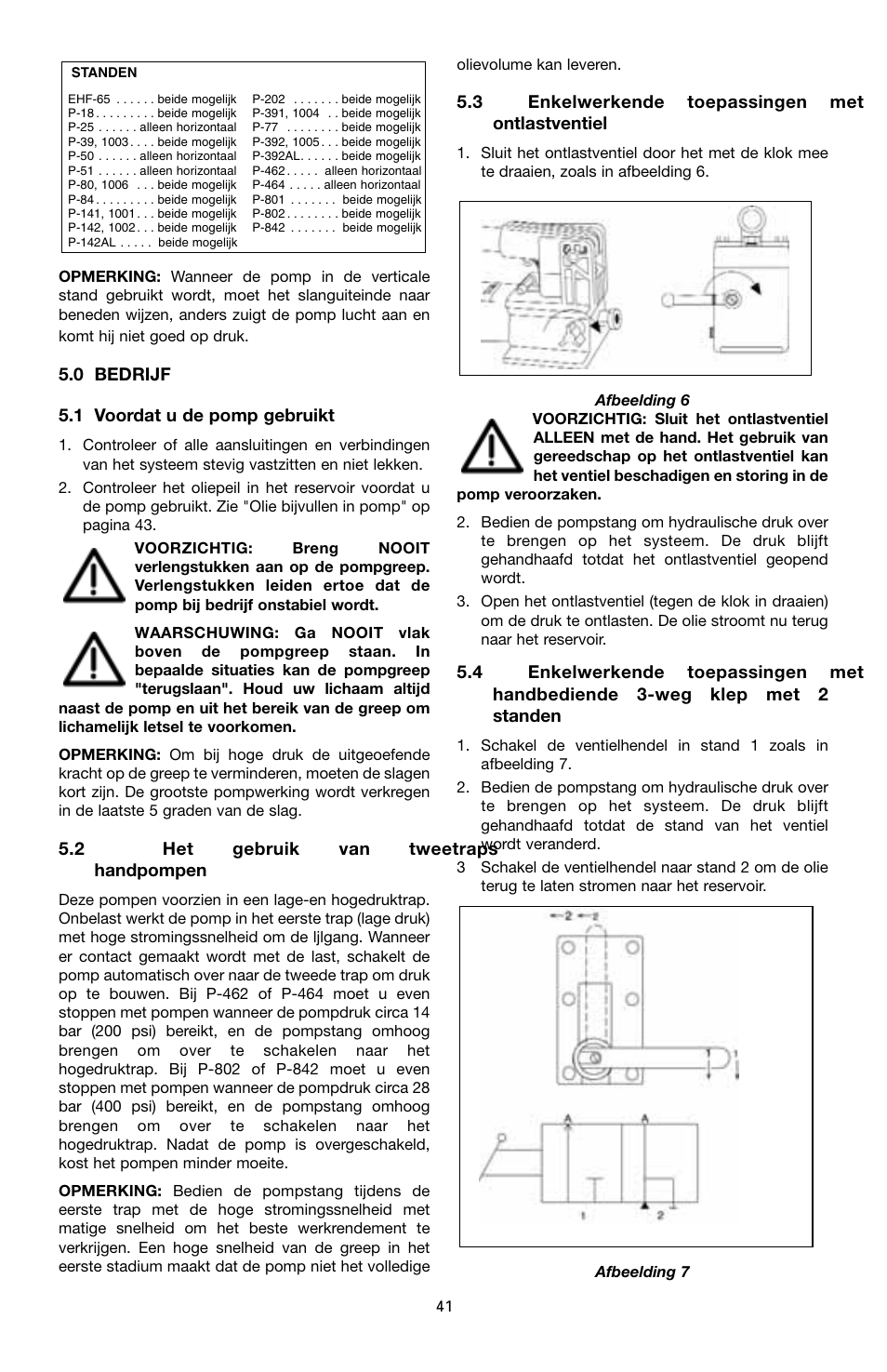 Enerpac P-Series User Manual | Page 41 / 96