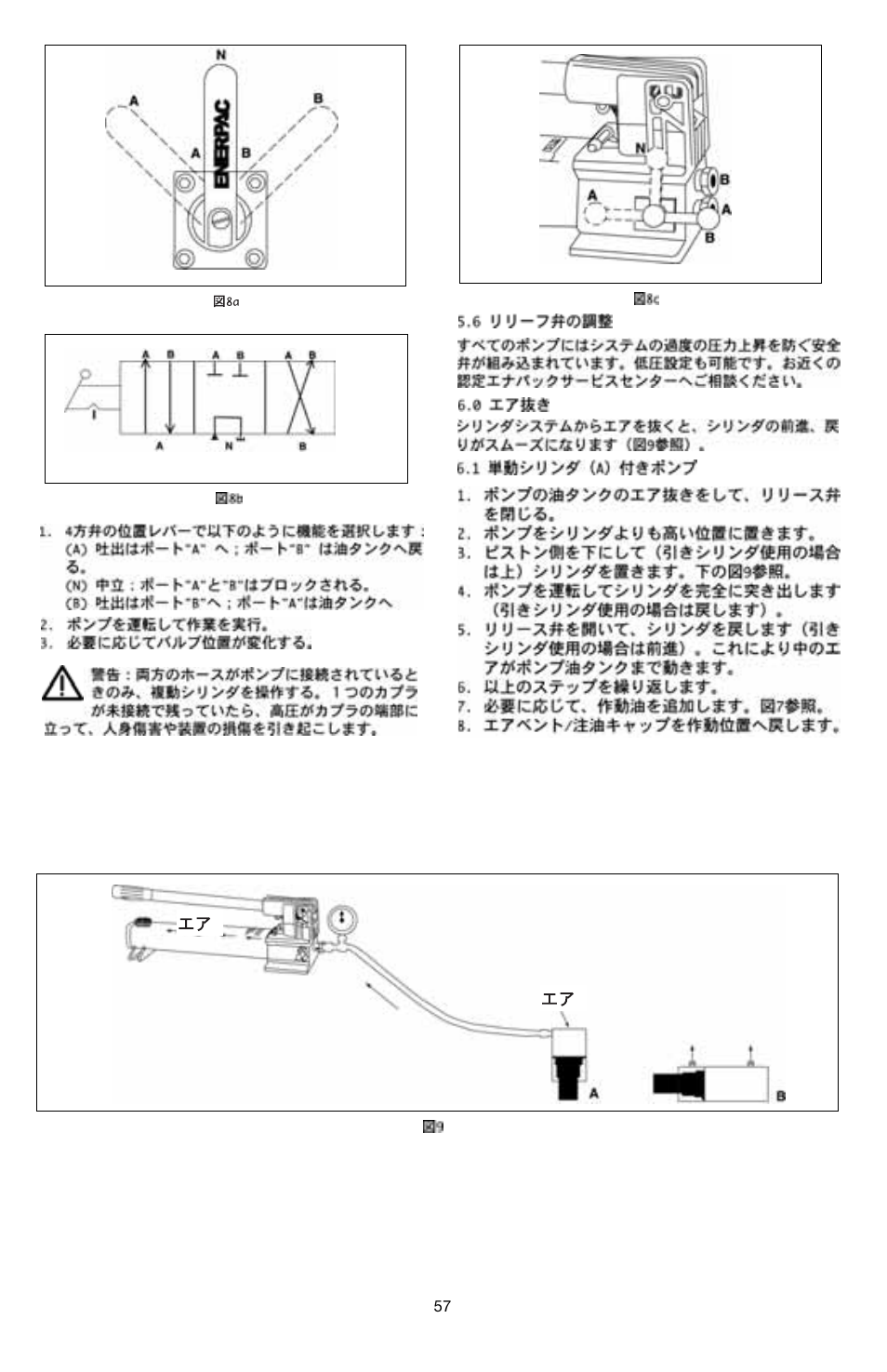 Enerpac P-Series User Manual | Page 57 / 96