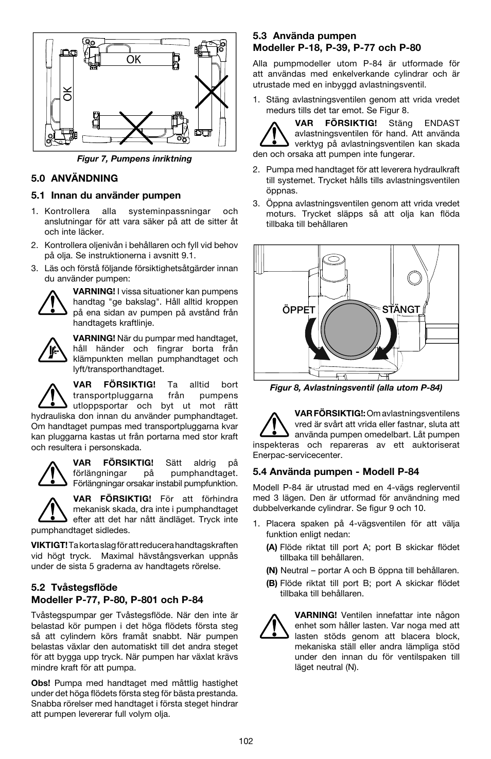 Enerpac P-Series ULTIMA User Manual | Page 102 / 128