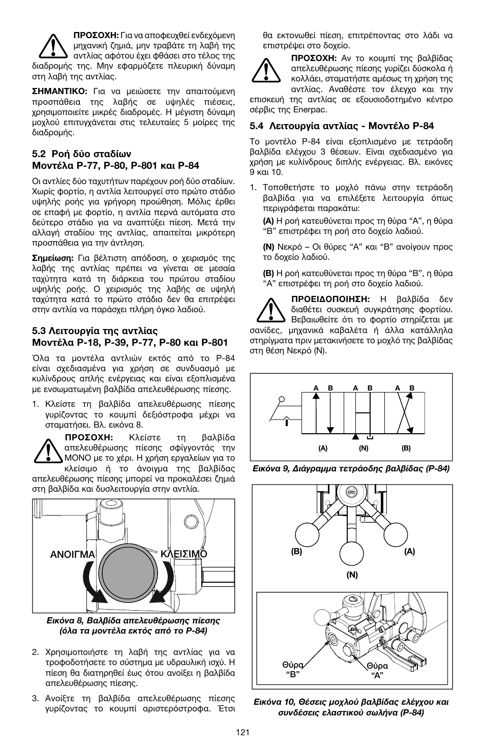 Enerpac P-Series ULTIMA User Manual | Page 121 / 128