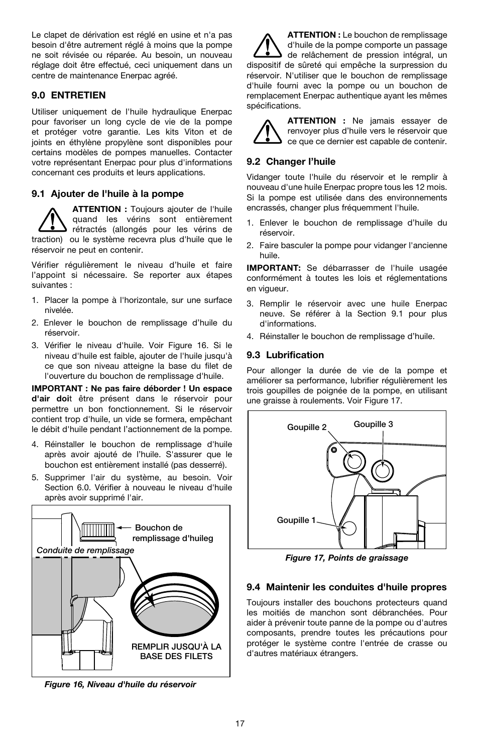 Enerpac P-Series ULTIMA User Manual | Page 17 / 128