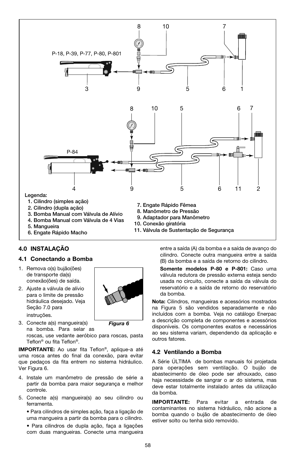 Enerpac P-Series ULTIMA User Manual | Page 58 / 128