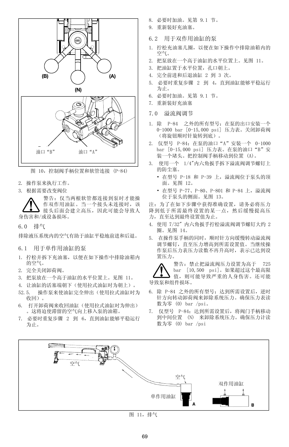 Enerpac P-Series ULTIMA User Manual | Page 69 / 128