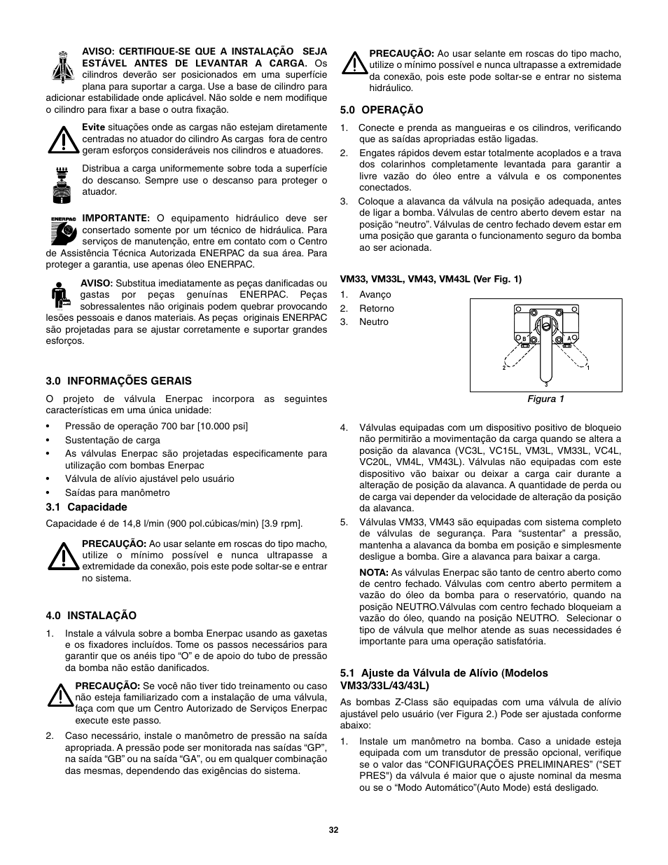 Enerpac VM43 User Manual | Page 32 / 48