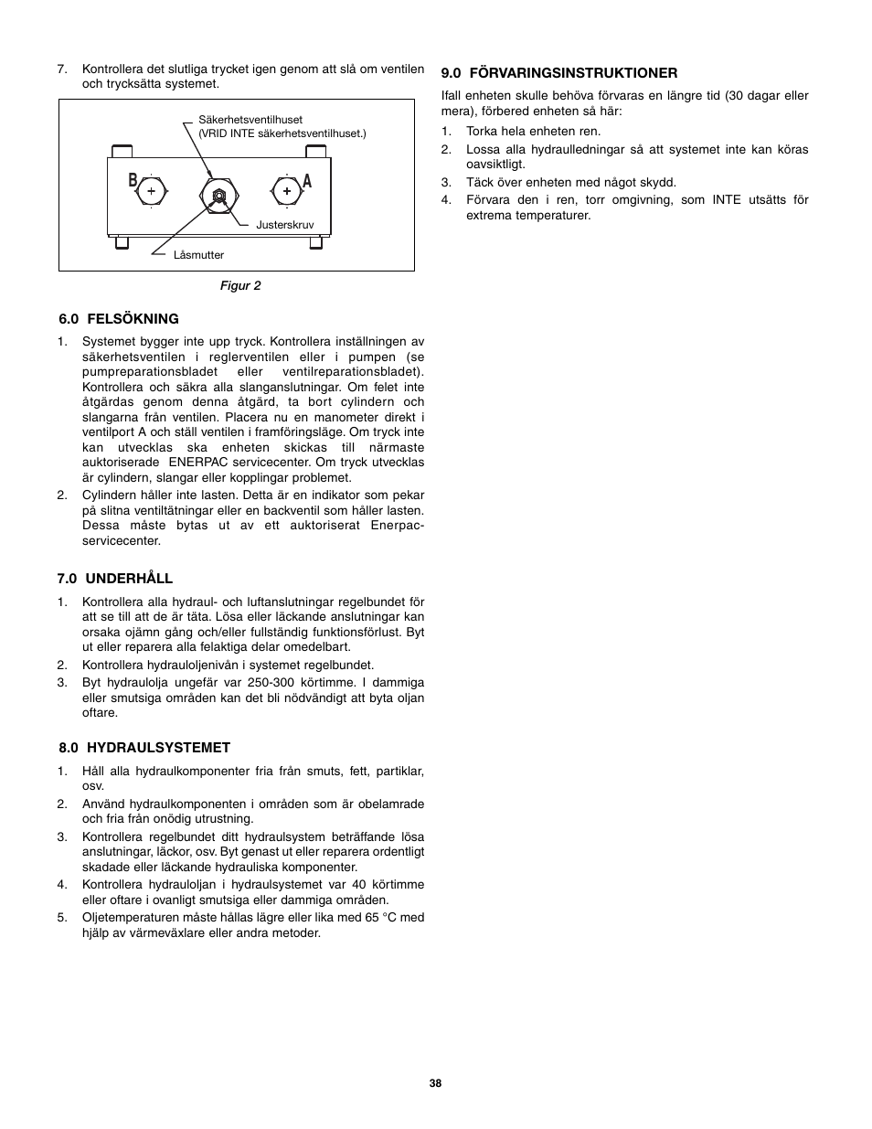 Enerpac VM43 User Manual | Page 38 / 48
