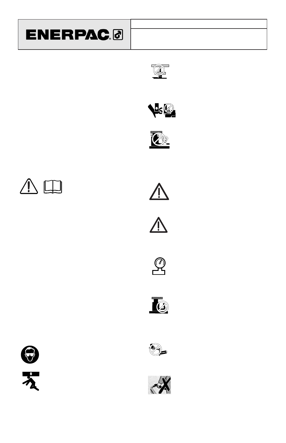 Enerpac VE32, VE32D User Manual | Page 30 / 50