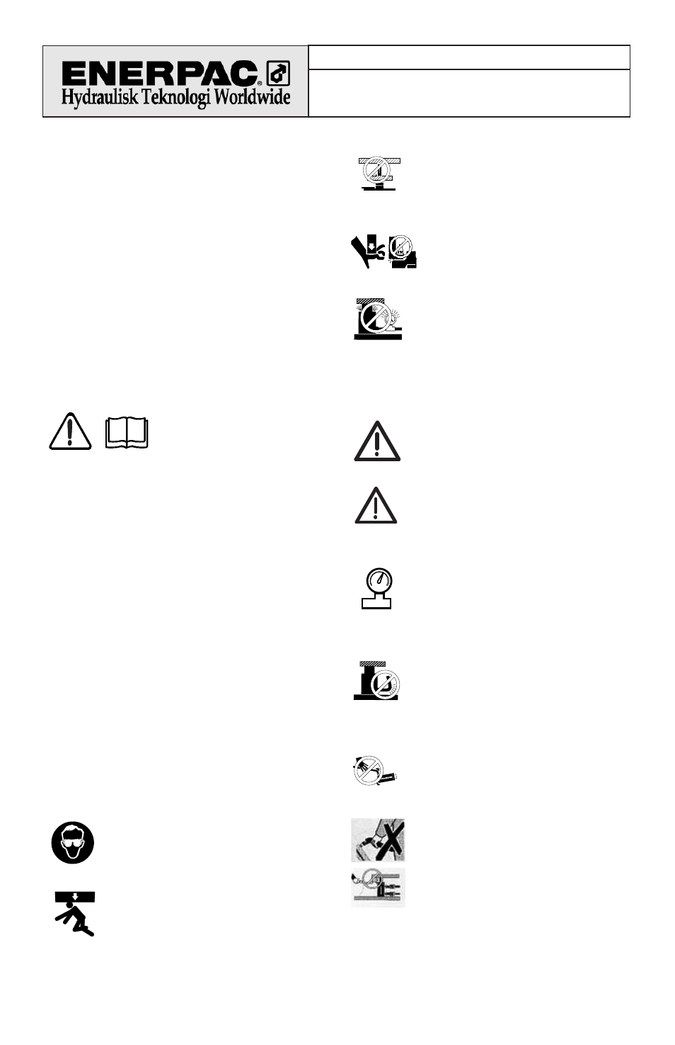 Enerpac VE32, VE32D User Manual | Page 34 / 50