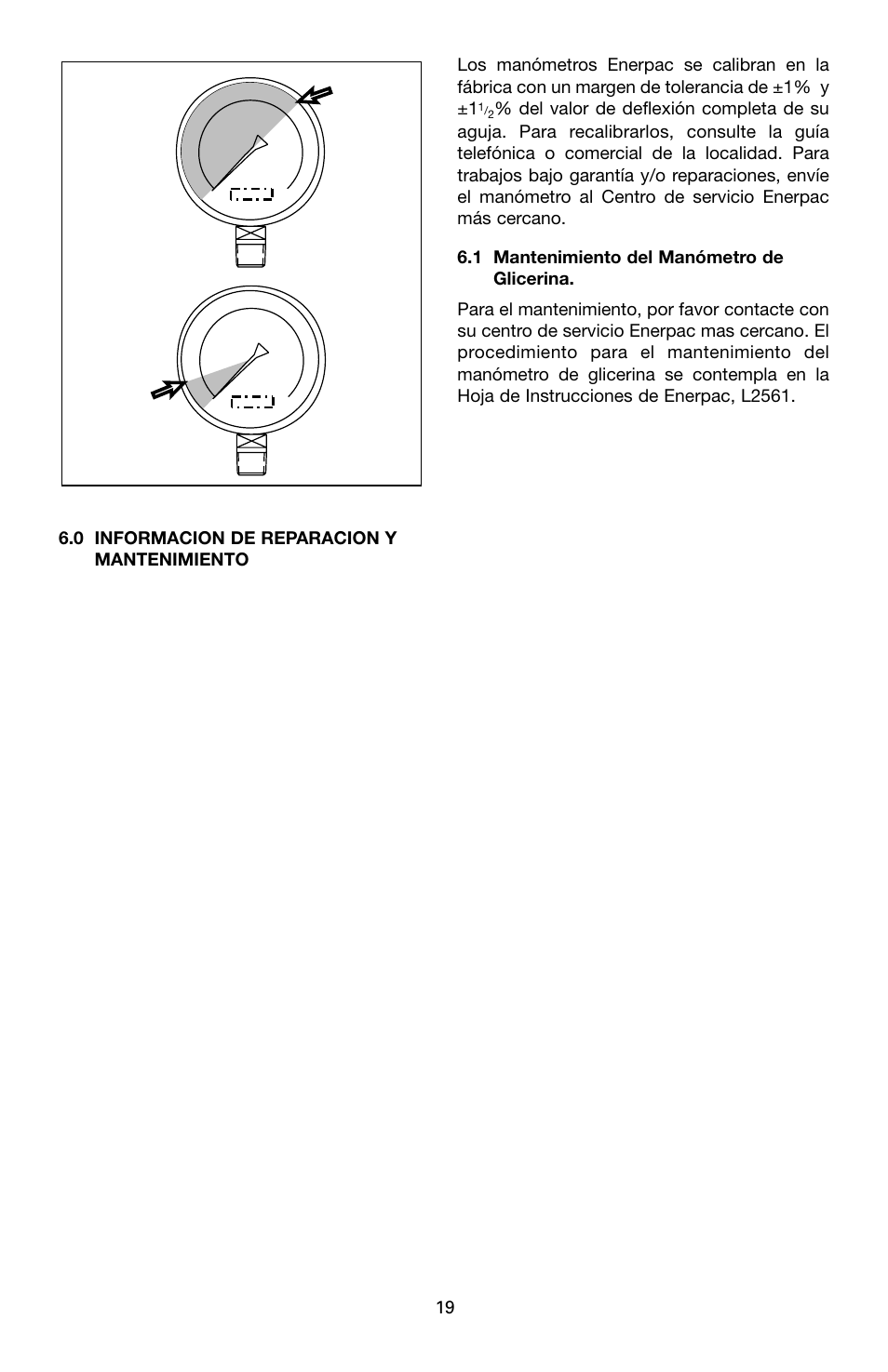 Enerpac V-Series User Manual | Page 19 / 28